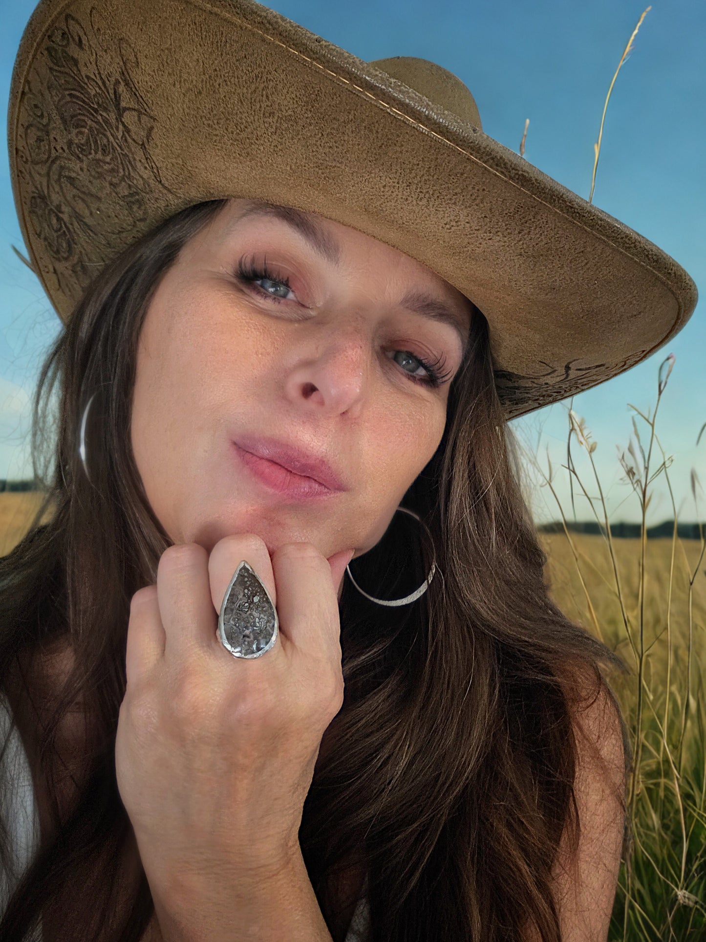 Marcasite Statement Ring