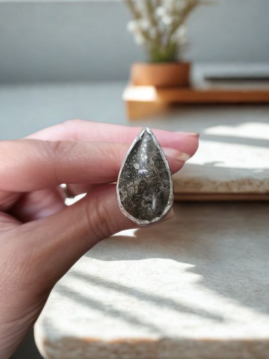 Marcasite Statement Ring