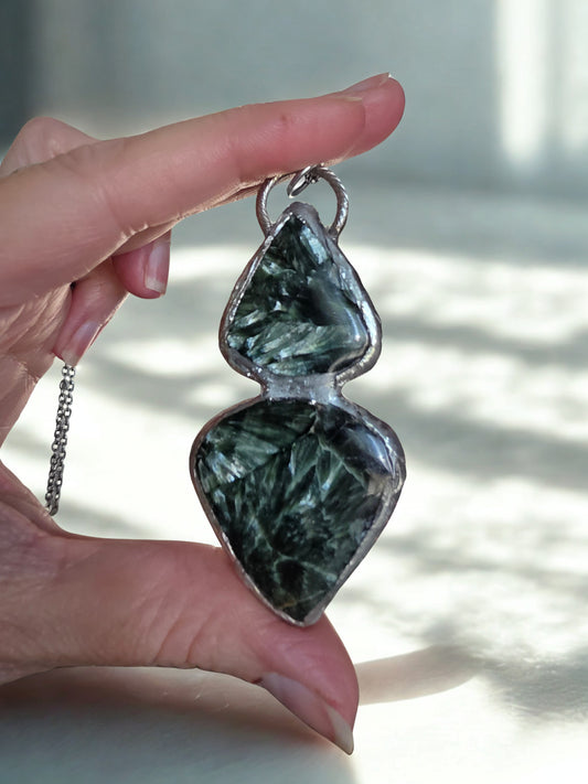 Seraphinite Pendant