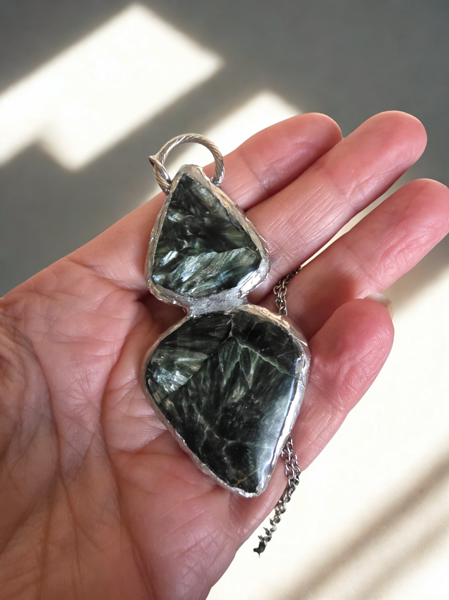 Seraphinite Pendant