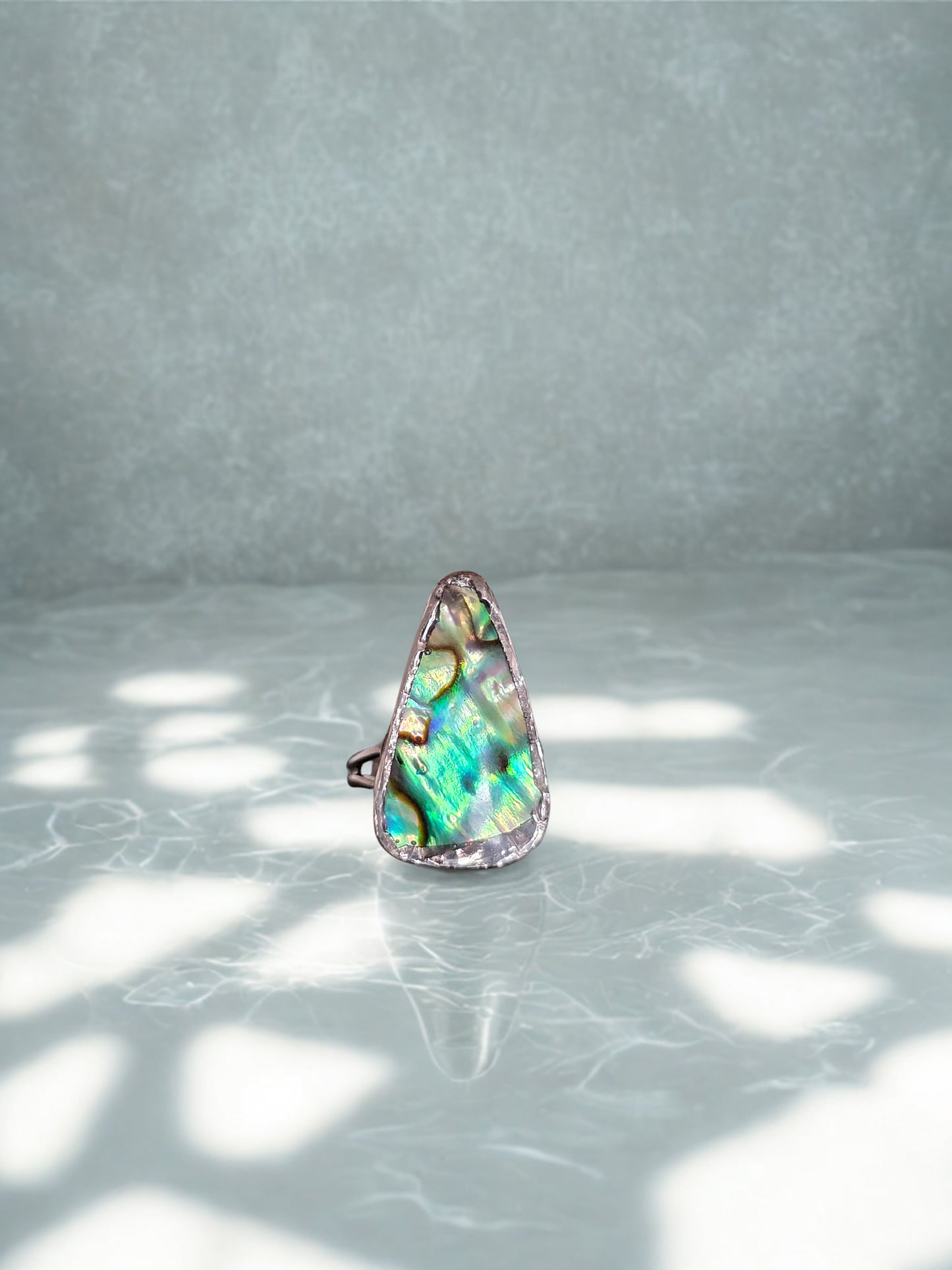 Abalone Shell Ring