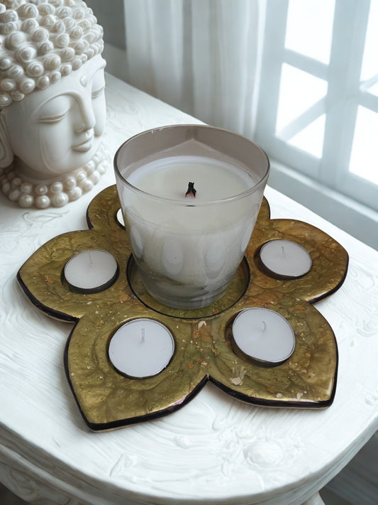Lotus Flower Mutli Candle holder