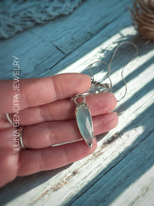 Blue Chalcedony Pendant
