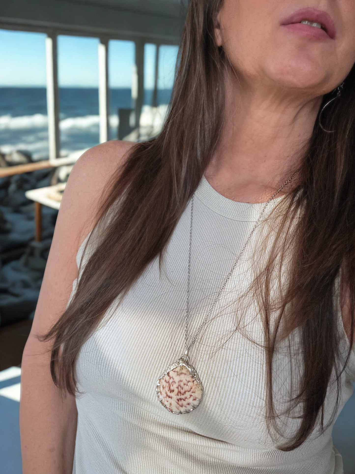 Scallop Shell Pendant
