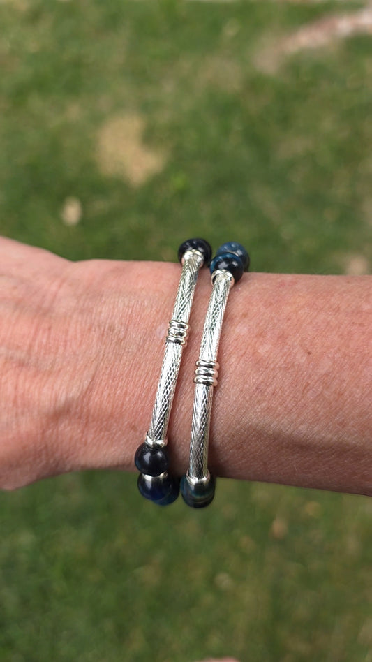 Galaxy Tiger's Eye stretch bracelet