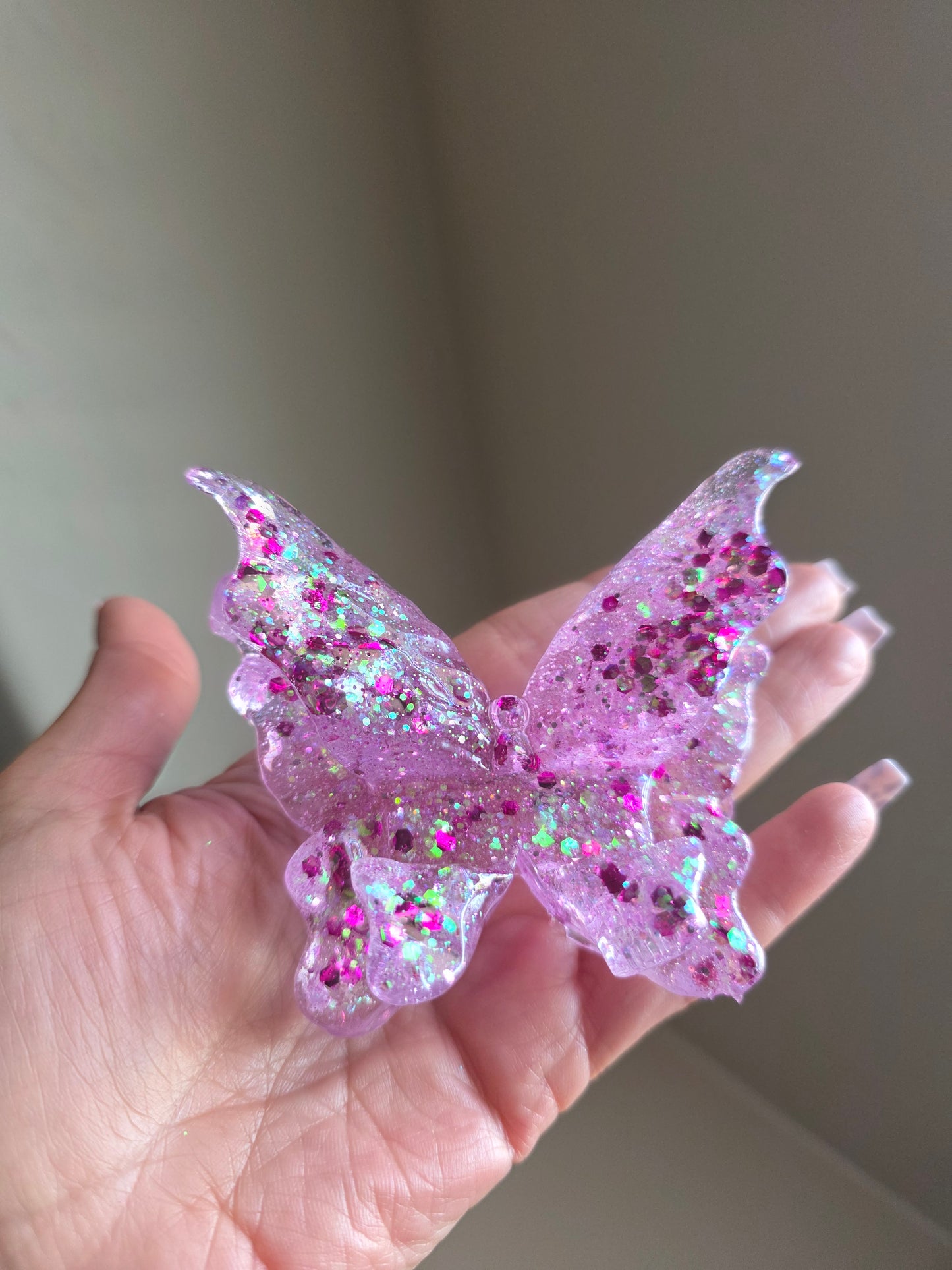Resin Butterfly Phone Stand