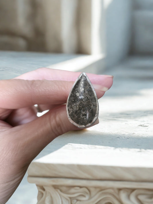 Marcasite Statement Ring