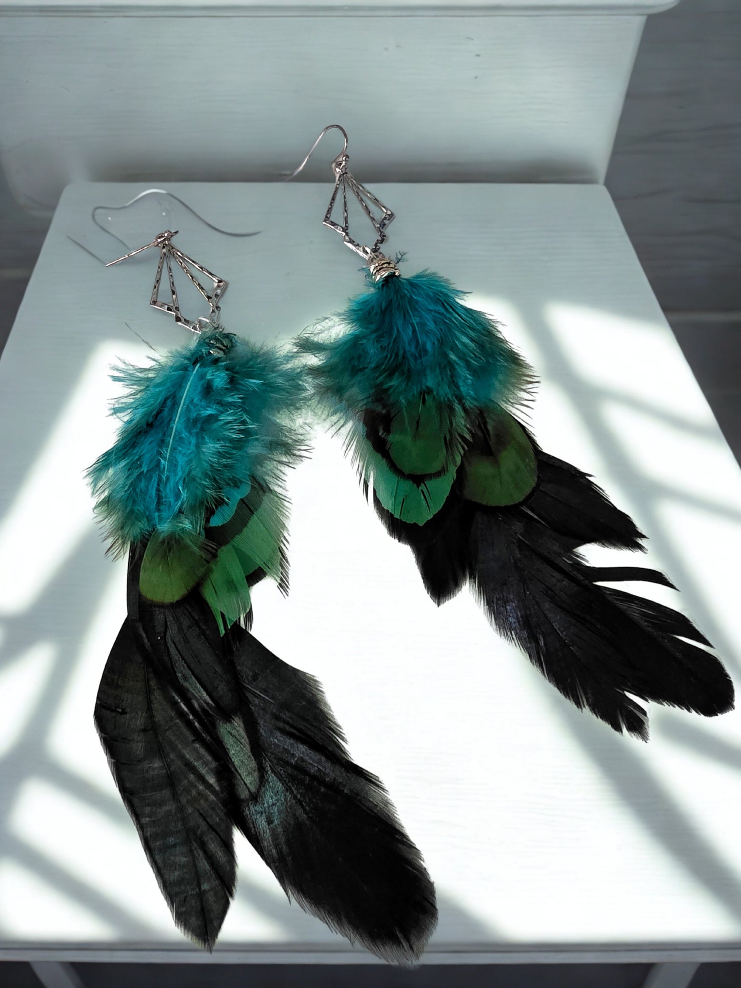Wild Spirit Feather Earrings