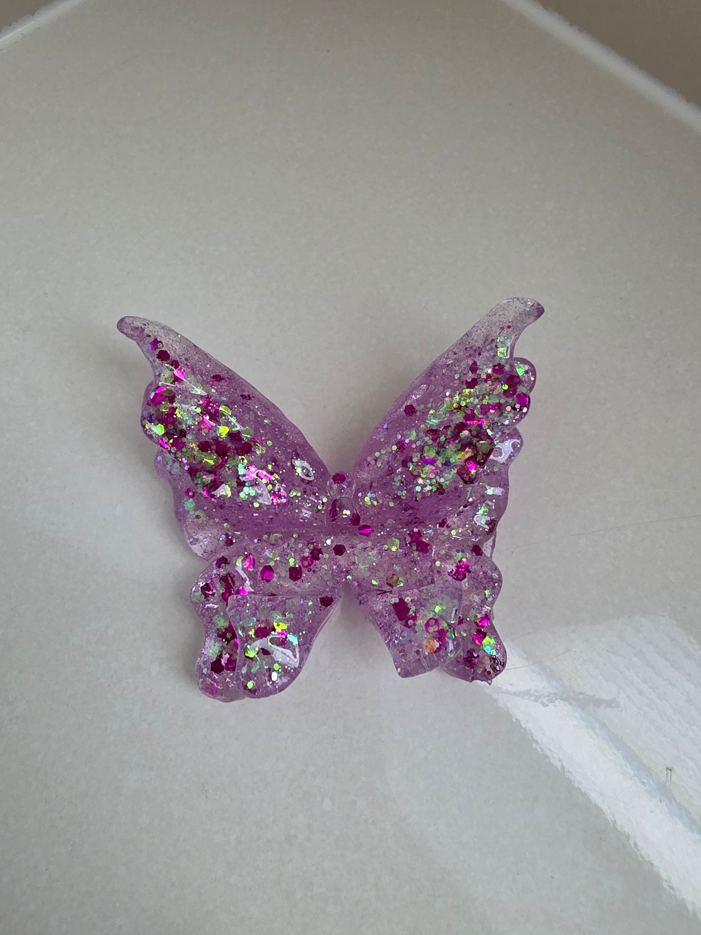 Resin Butterfly Phone Stand