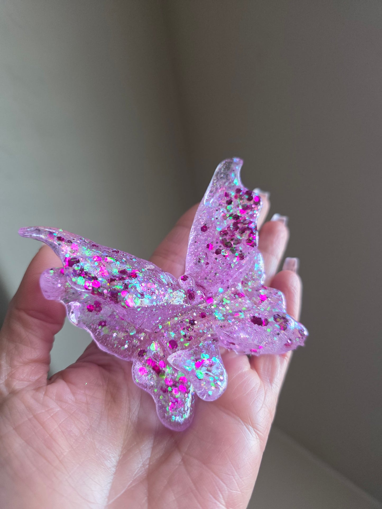 Resin Butterfly Phone Stand