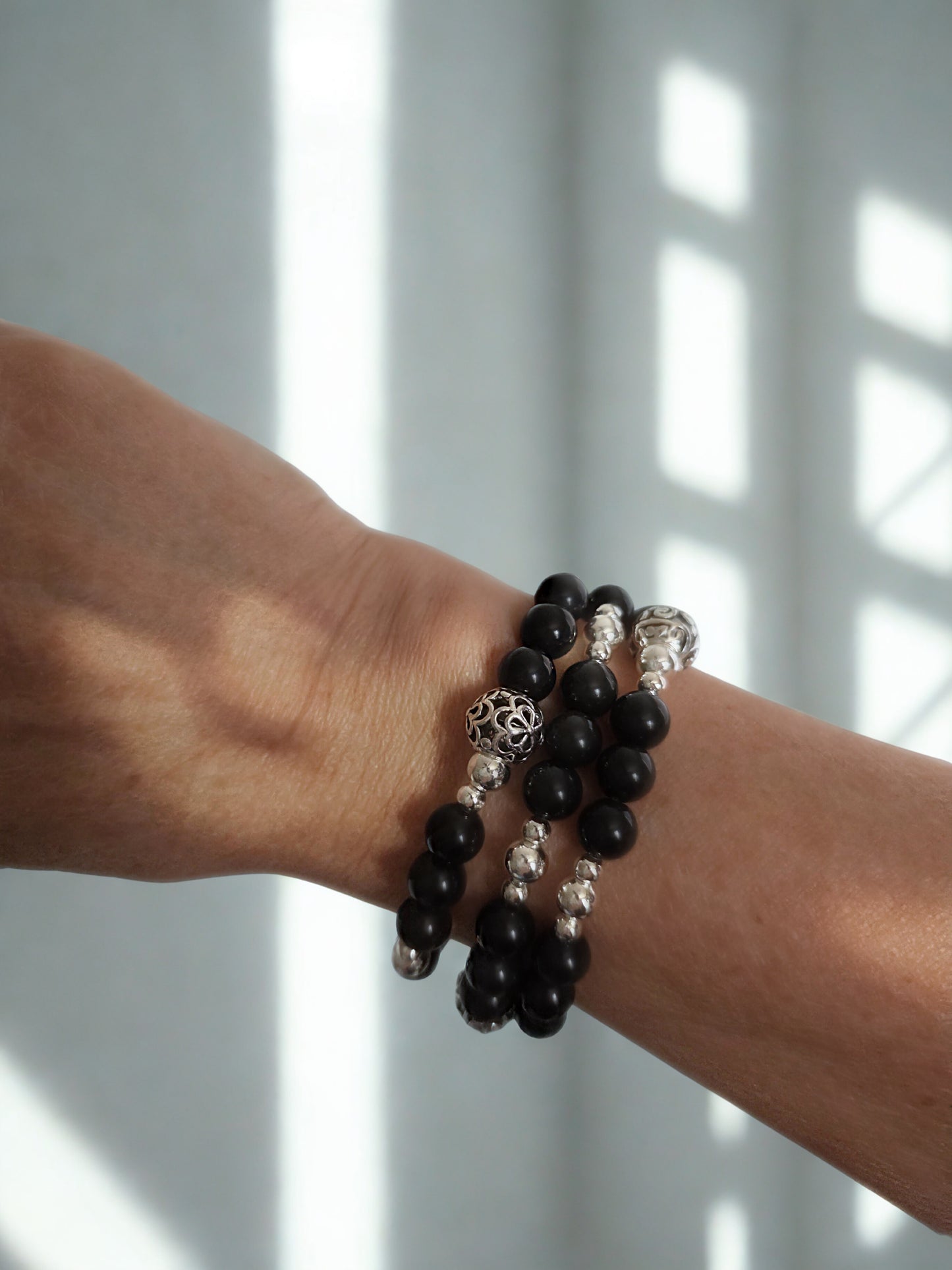 Rainbow Obsidian bracelet