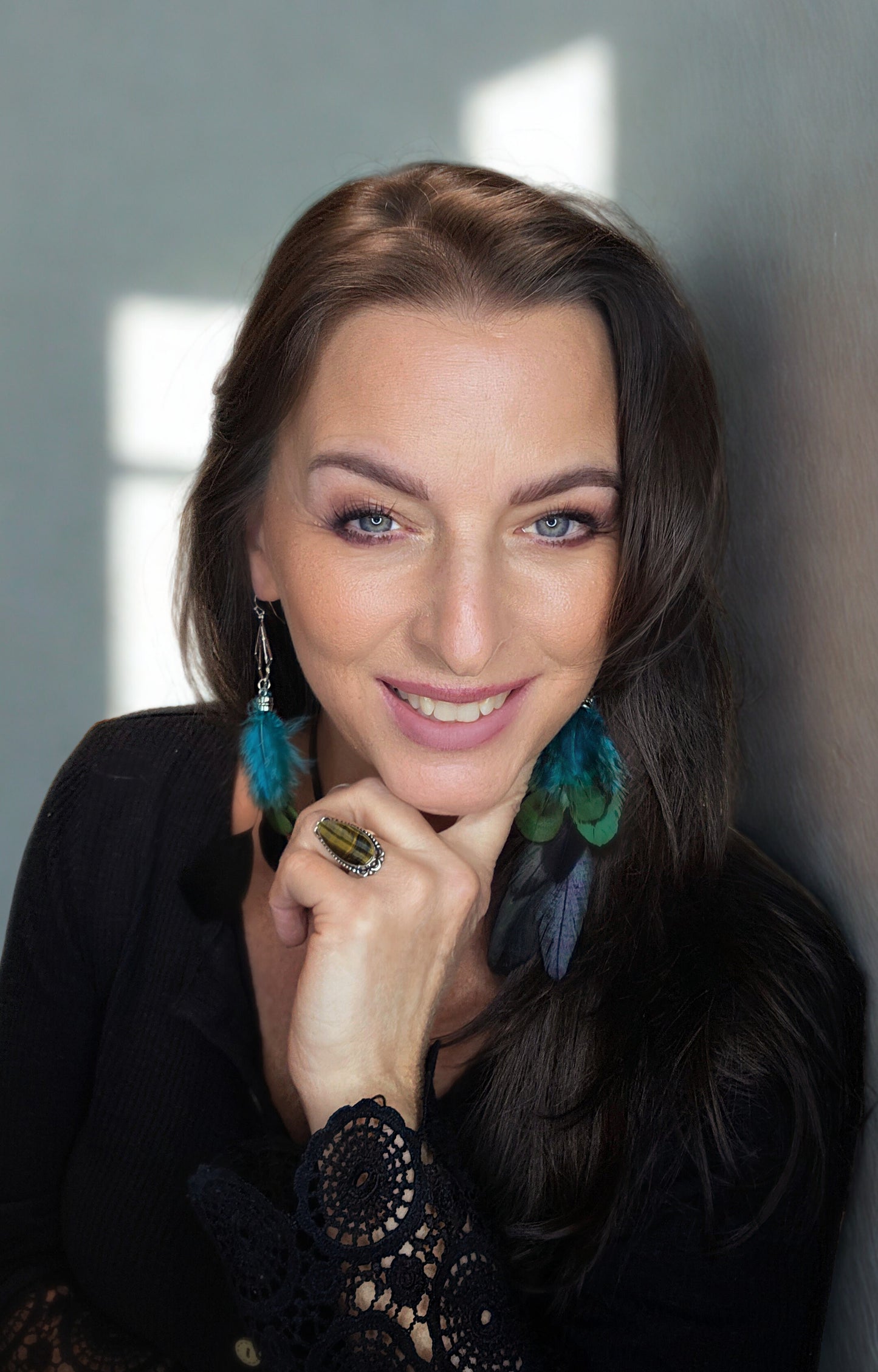 Wild Spirit Feather Earrings